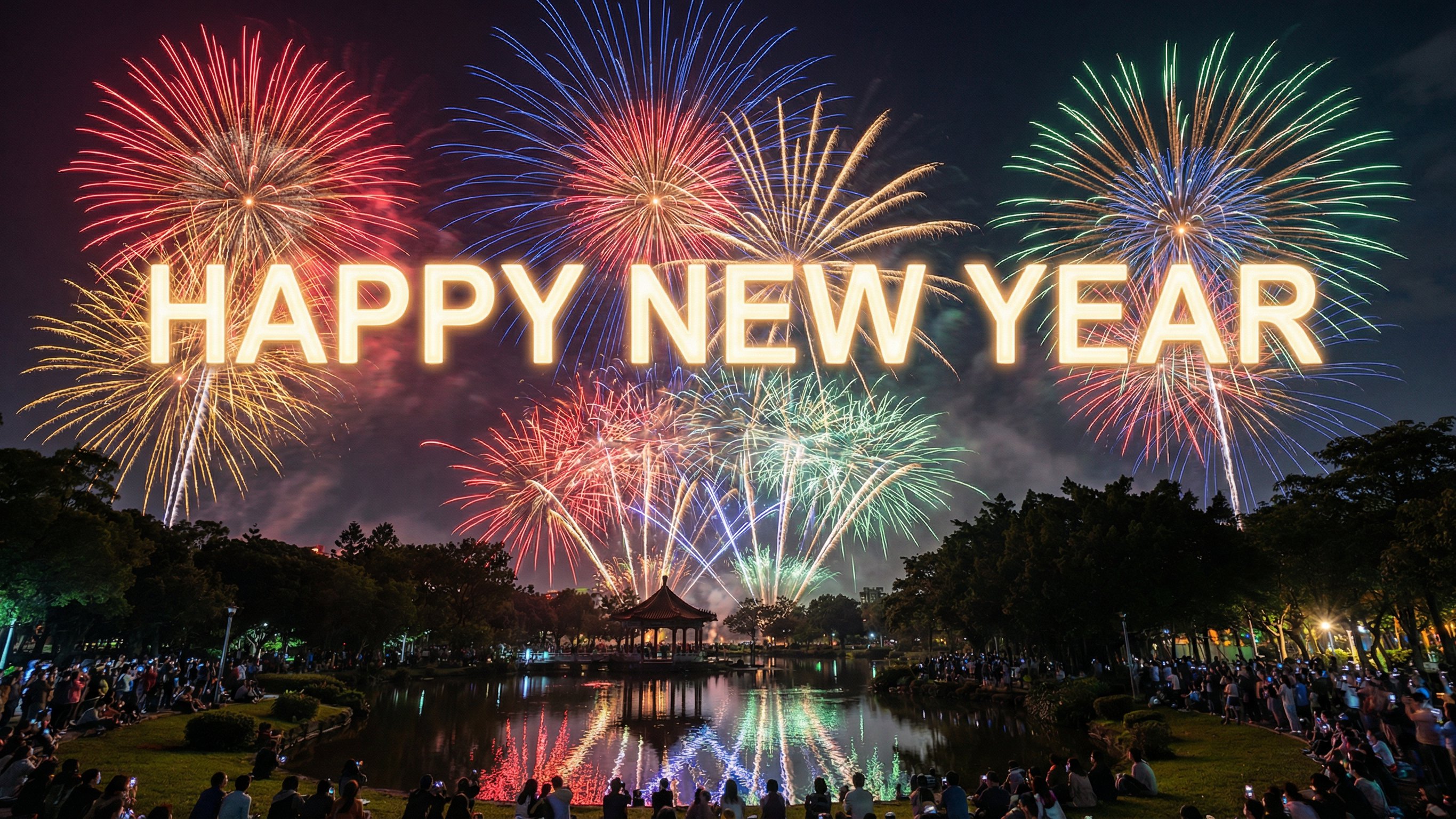 大安森林公園之有基金會祝各位2026新年快樂!